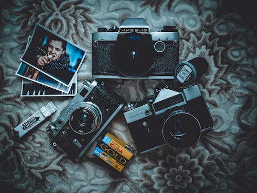 Zenit 相機, 俄語, 俯視圖 的 免费素材图片
