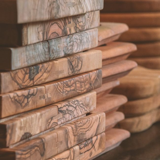 Bol en bois d'olivier