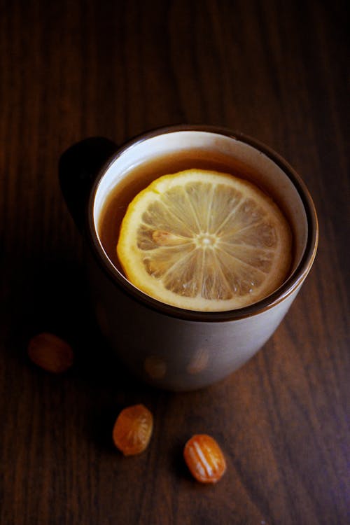 Foto stok gratis buah, cangkir, lemon