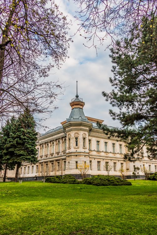 Free Stunning view of the National Museum of History in Chisinau, Moldova showcasing its historic architecture. Stock Photo