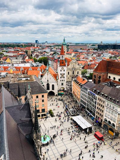 Centro de Múnich Marienplatz