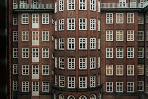 Wall of Block of Flats in Hamburg