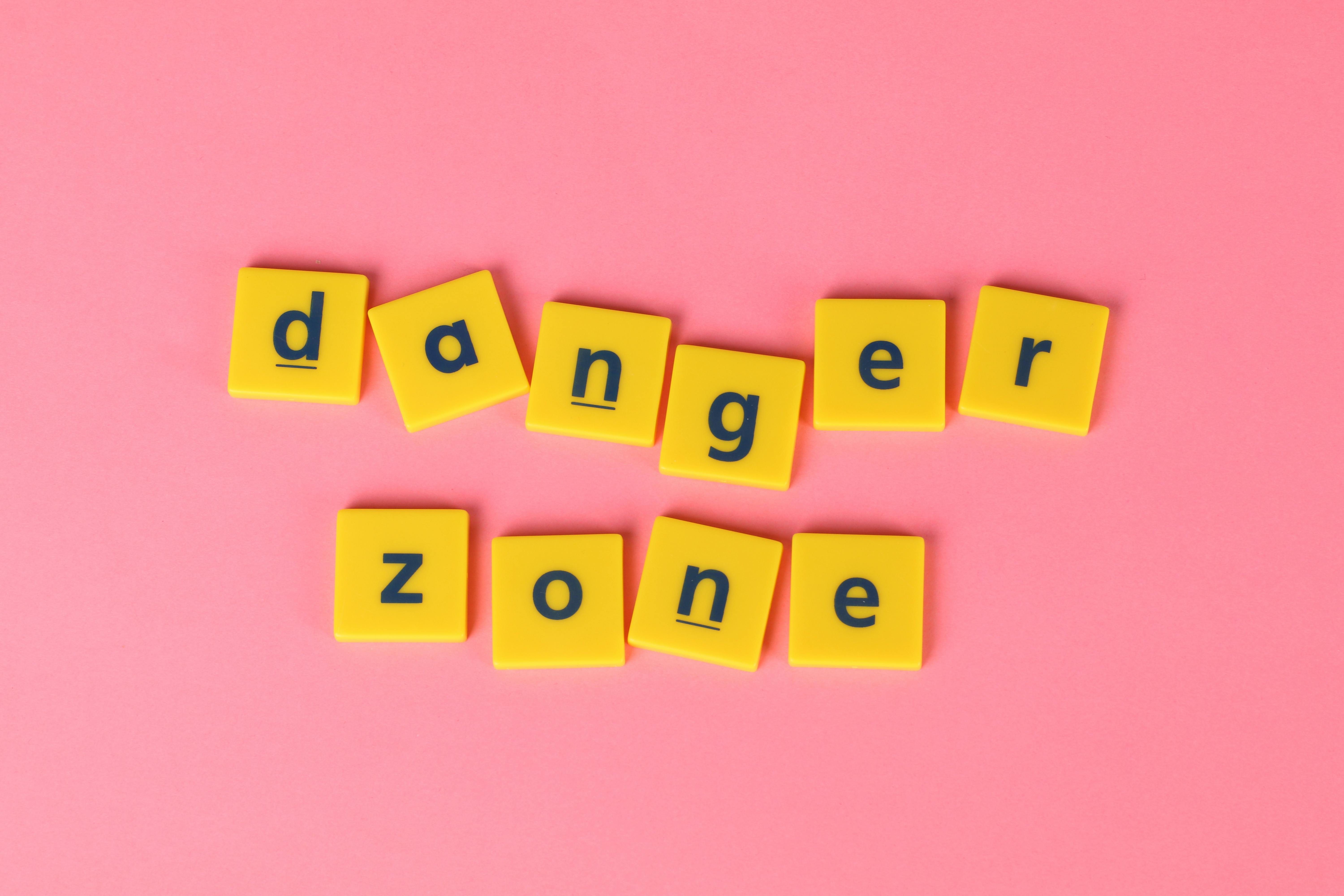 Free stock photo of danger zone, pink background