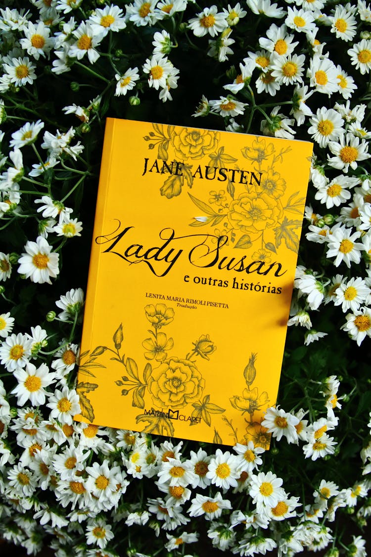 Jane Austen Book Among Daisies