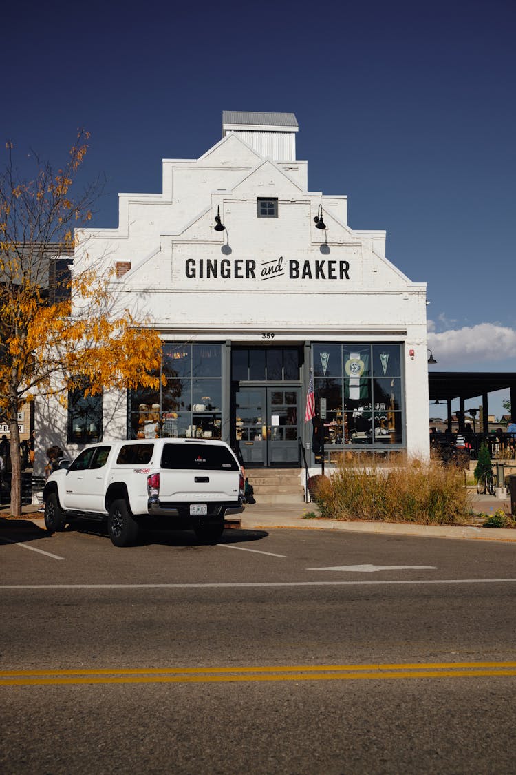 Restaurant Building Of The Ginger And Baker In Fort Collins, Colorado