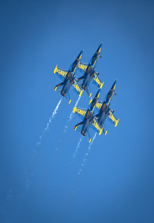 Gratis stockfoto met amerikaanse marine, blue angels, F A-18 Horzel