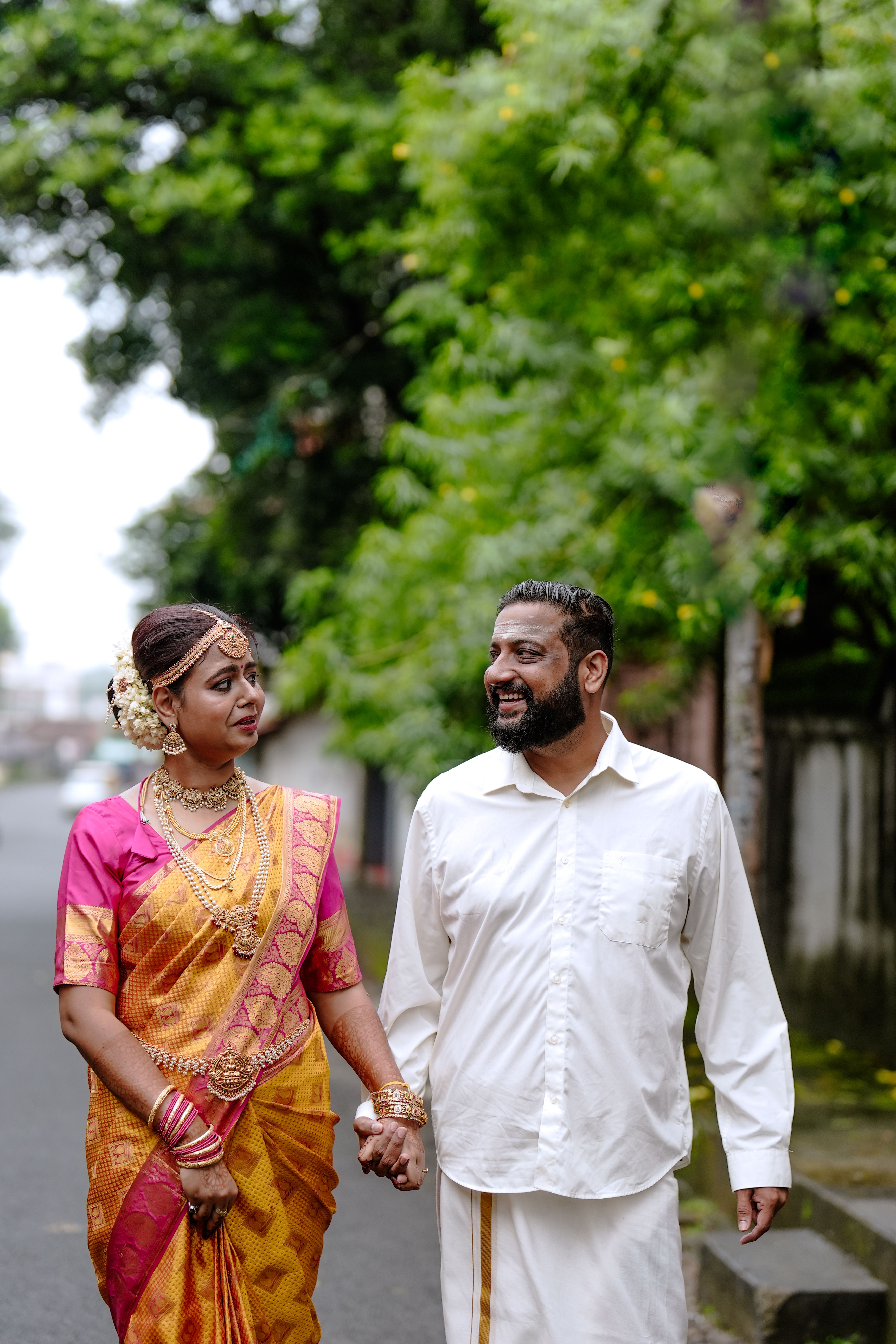 A Couple in Traditional Indian Clothing · Free Stock Photo