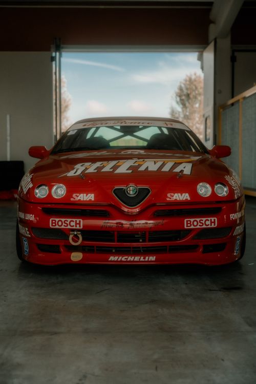 Red, Racing Alfa Romeo GTV · Free Stock Photo