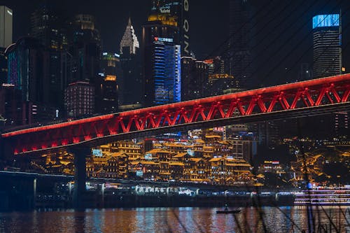 Night Cityscape of Chongqing, China