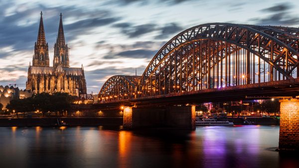 Scenic view of Cologne, Germany