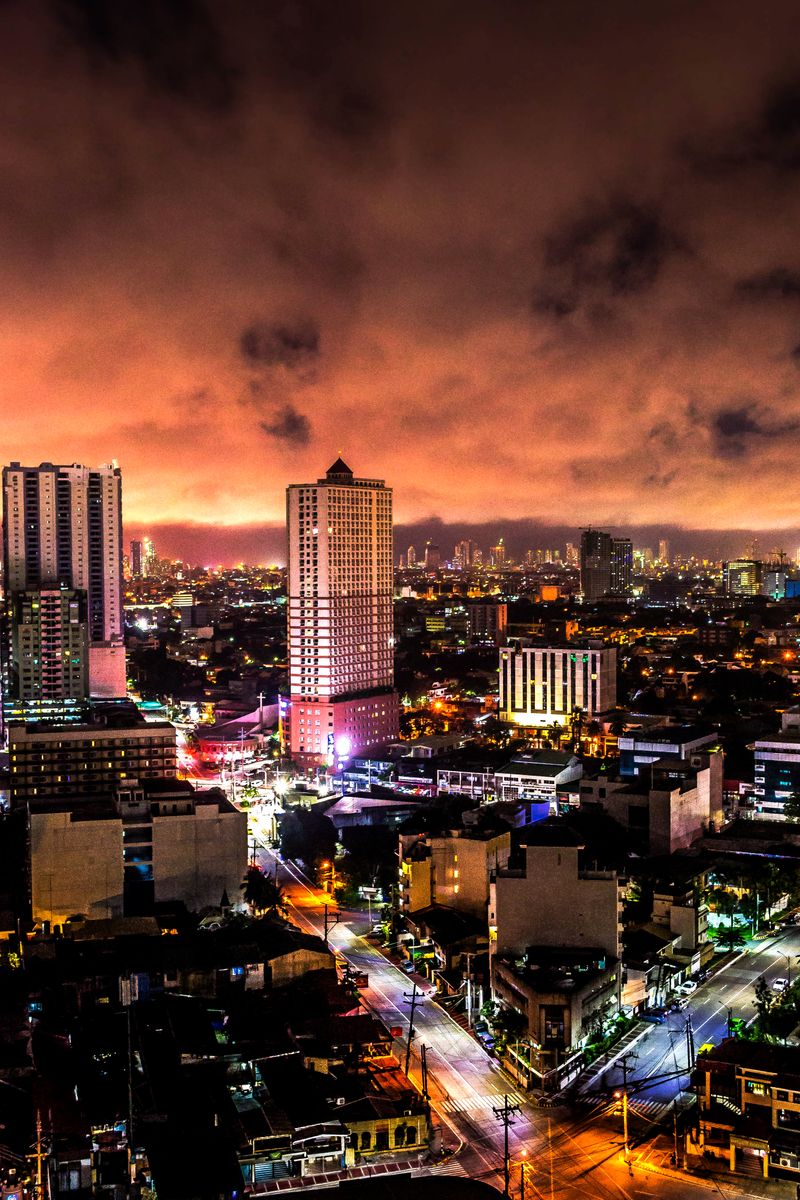 Penthouse Altavista 47, vista nocturna urbana