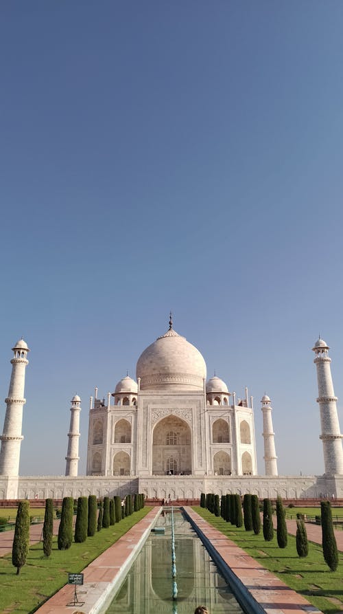 Taj Mahal on a Sunny Day