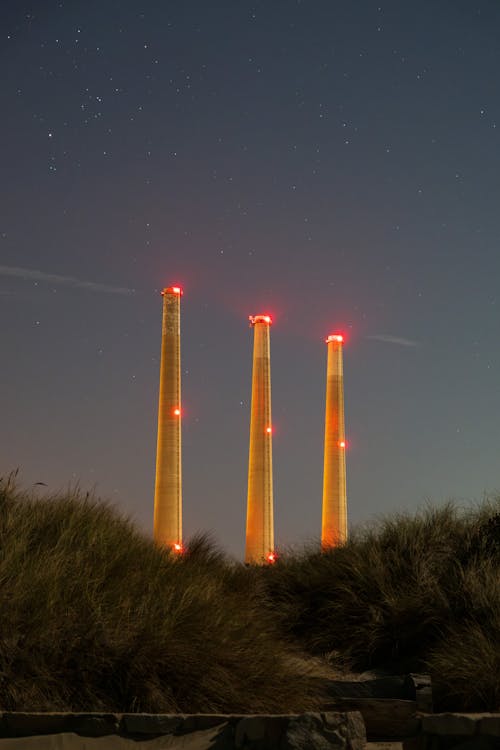 Chimneys of Factory