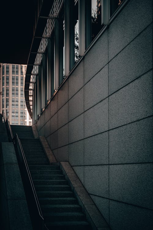 A Staircase in a City