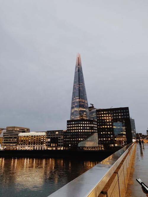 倫敦, 倫敦橋碎片, 垂直拍攝 的 免費圖庫相片