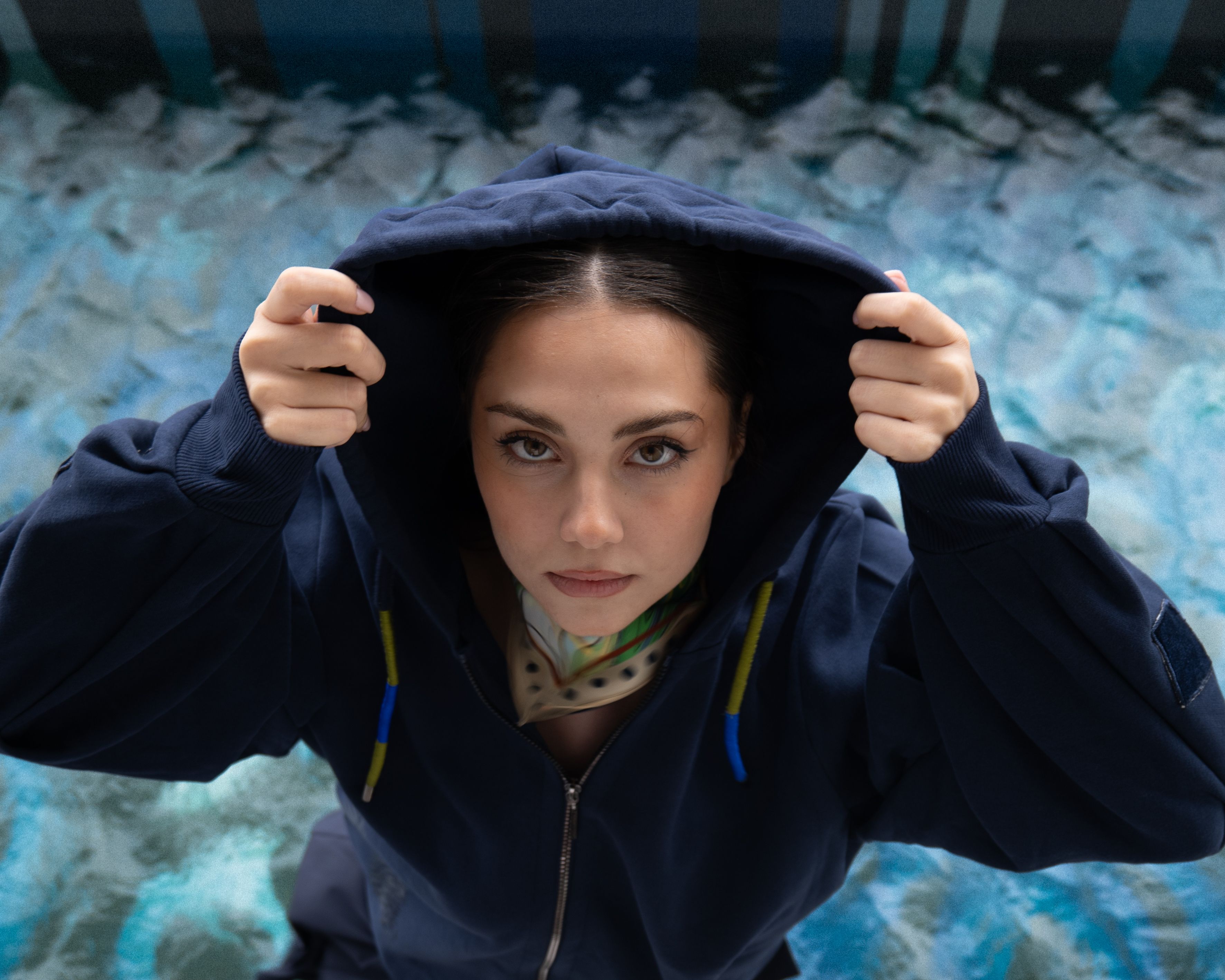 Woman Wearing Graphic Jumper · Free Stock Photo