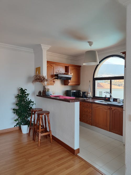 Kitchenette of a Modern Apartment