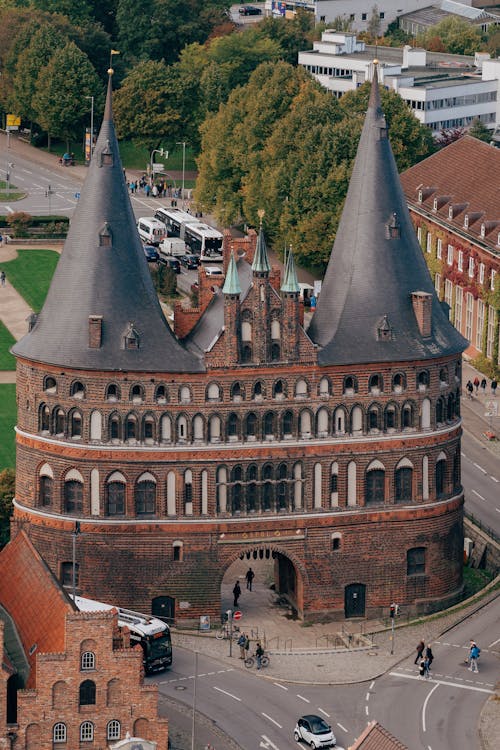 Holstentor in Lubeck in Germany