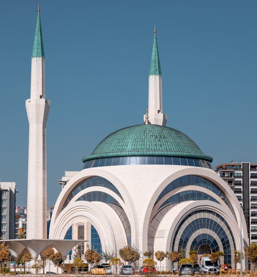 Mosque with Green Dome