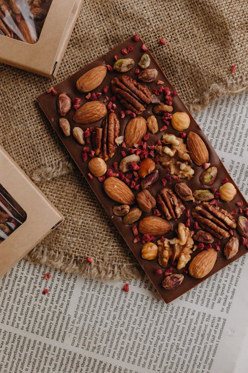 Kostnadsfri bild av choklad, hemlagad, mandel