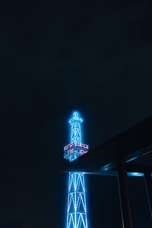 Бесплатное стоковое фото с neon, night, urban