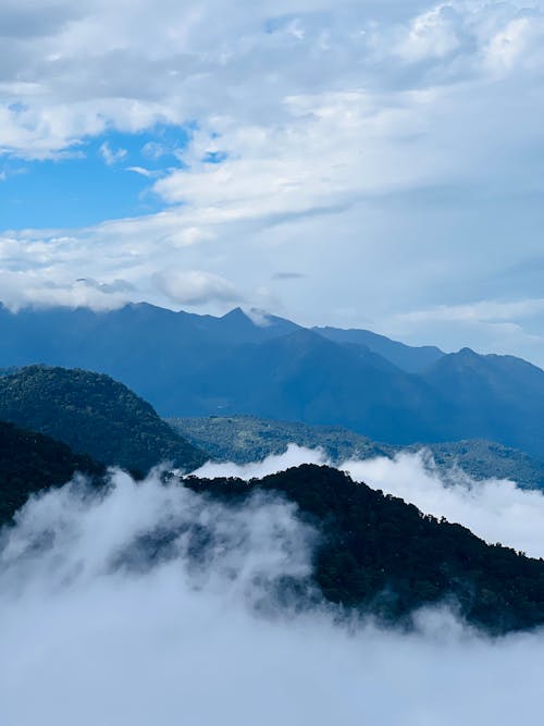 Photos gratuites de montagnes, nuages, nuageux