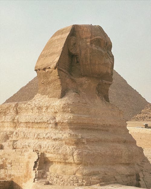 人面獅身像, 古埃及, 吉薩 的 免費圖庫相片