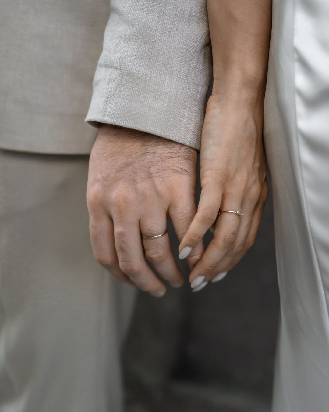 who buys the groom's wedding ring couple shopping for bands — FoundryCut
