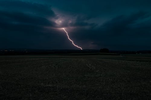 Gratis stockfoto met bliksem, landschap, noodweer