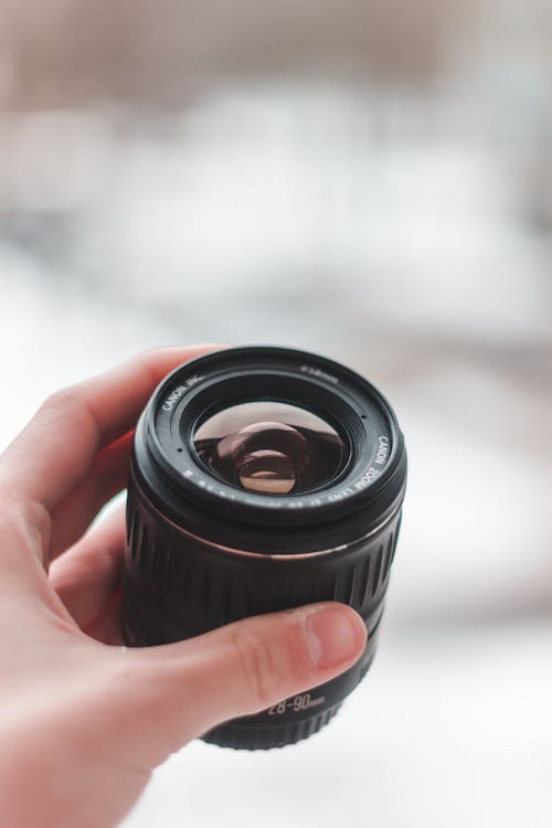 Close-Up Photo of Camera Zoom Lens