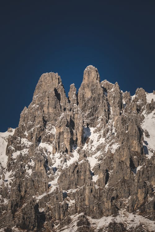 Immagine gratuita di alpi, catena montuosa, innevato