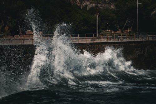 Безкоштовне стокове фото на тему «зіткнення, море, набережні»