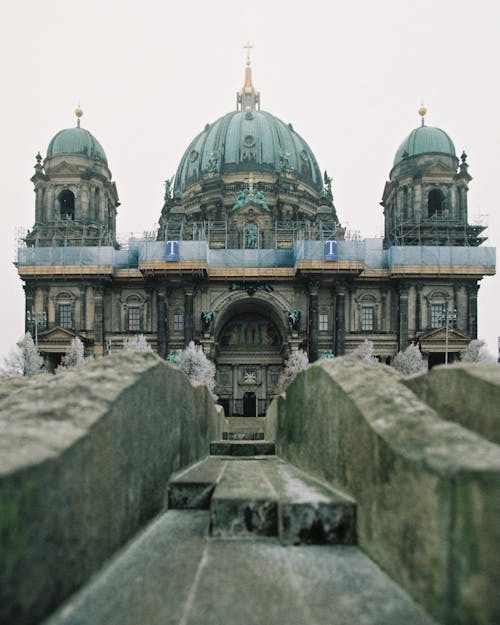 Facade of the Berlin Cathedral, Berlin, Germany 