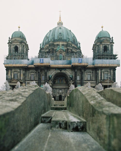 Free Facade of the Berlin Cathedral, Berlin, Germany  Stock Photo