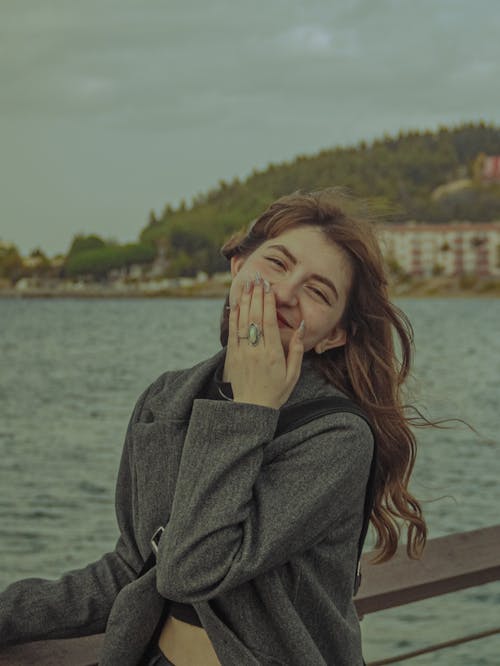 Portrait of a Woman Smiling 