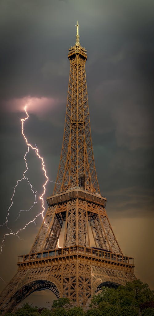 Kostenloses Stock Foto zu abend, blitz, gewitter