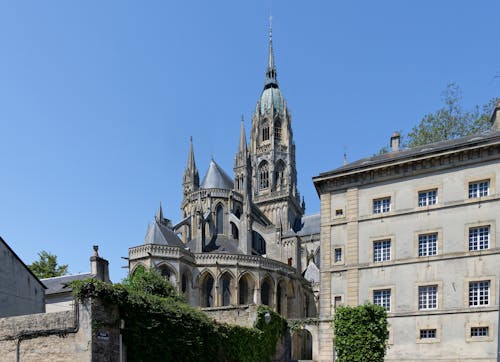 Immagine gratuita di architettura gotica, cattedrale di bayeux, cattolico