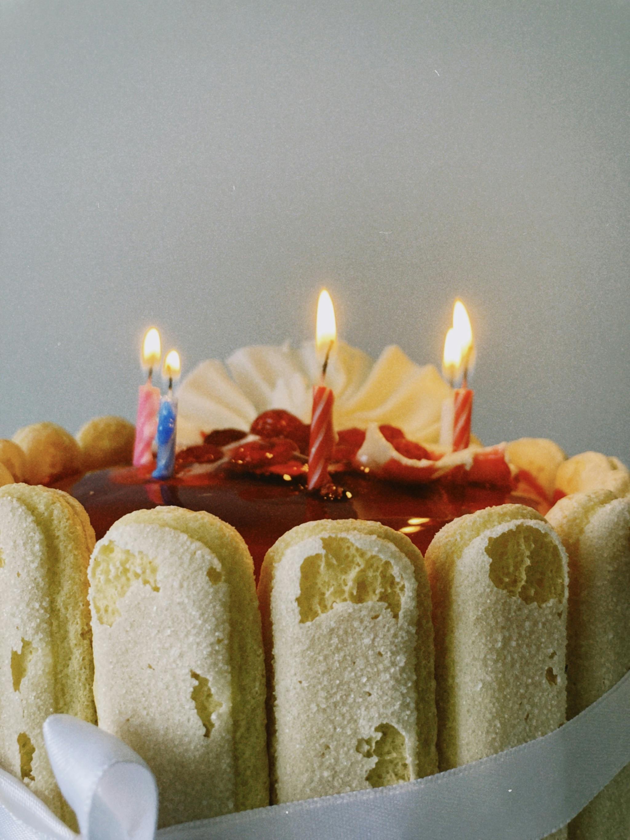 birthday candle photography