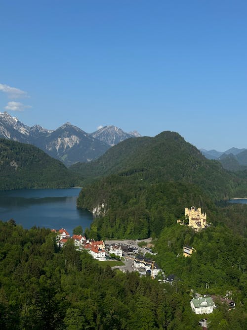 Castle on a Hill in Germany 