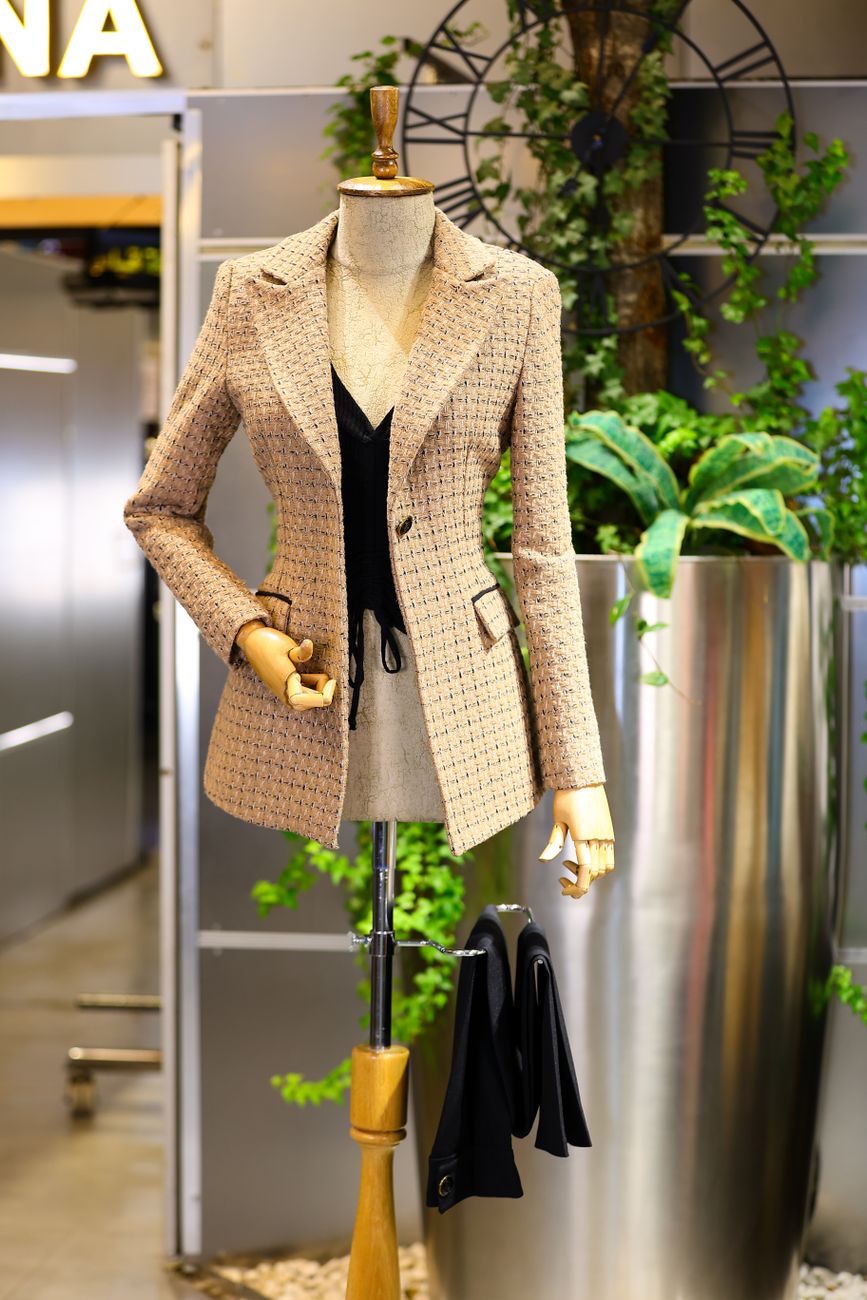 Camel Wrap Coat