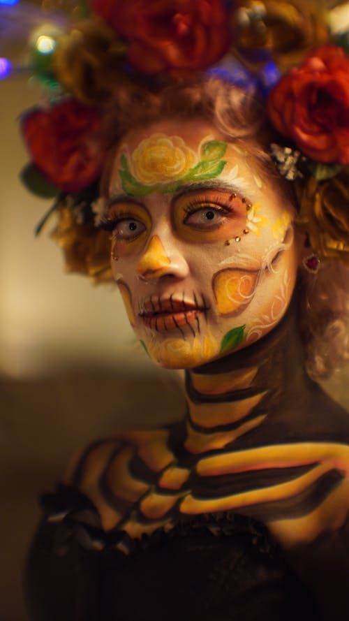 dia de los muertos, 傳統, 化妝 的 免费素材图片