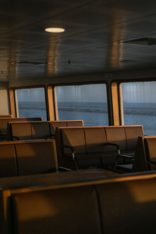 Interior of an Empty Ferry