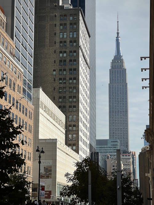 Fotobanka s bezplatnými fotkami na tému art deco, Empire State Building, mesta
