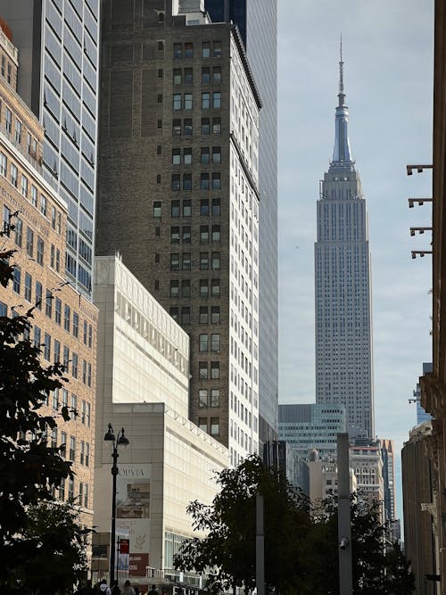 Kostenloses Stock Foto zu art deco, empire state building, lokale sehenswürdigkeiten