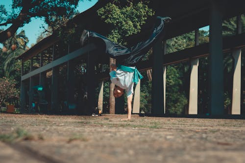 Person Doing Handstand