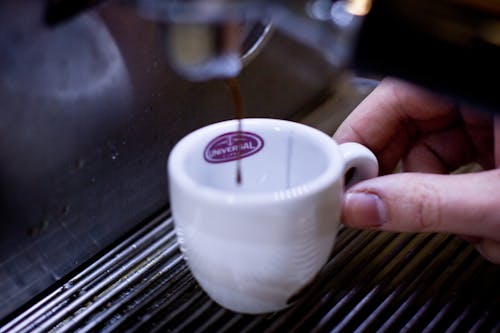 Person Holding White Ceramic Teacup