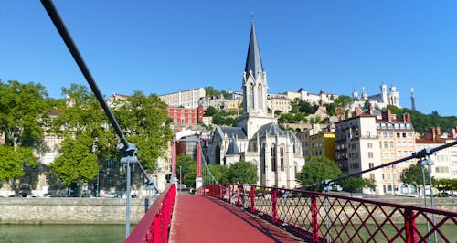 Lyon, la vieille ville - Photo panoramique