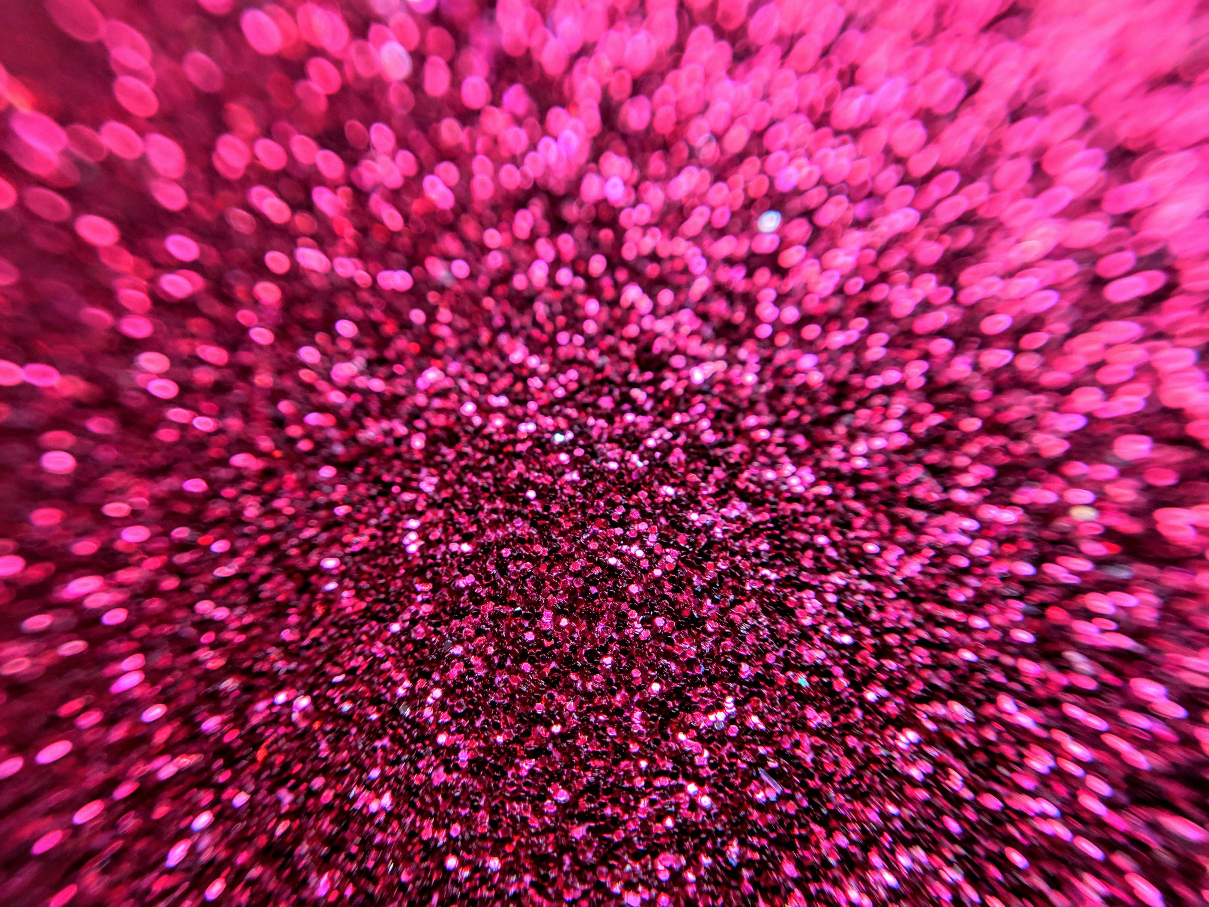 Free stock photo of close up glitter, pink glitter