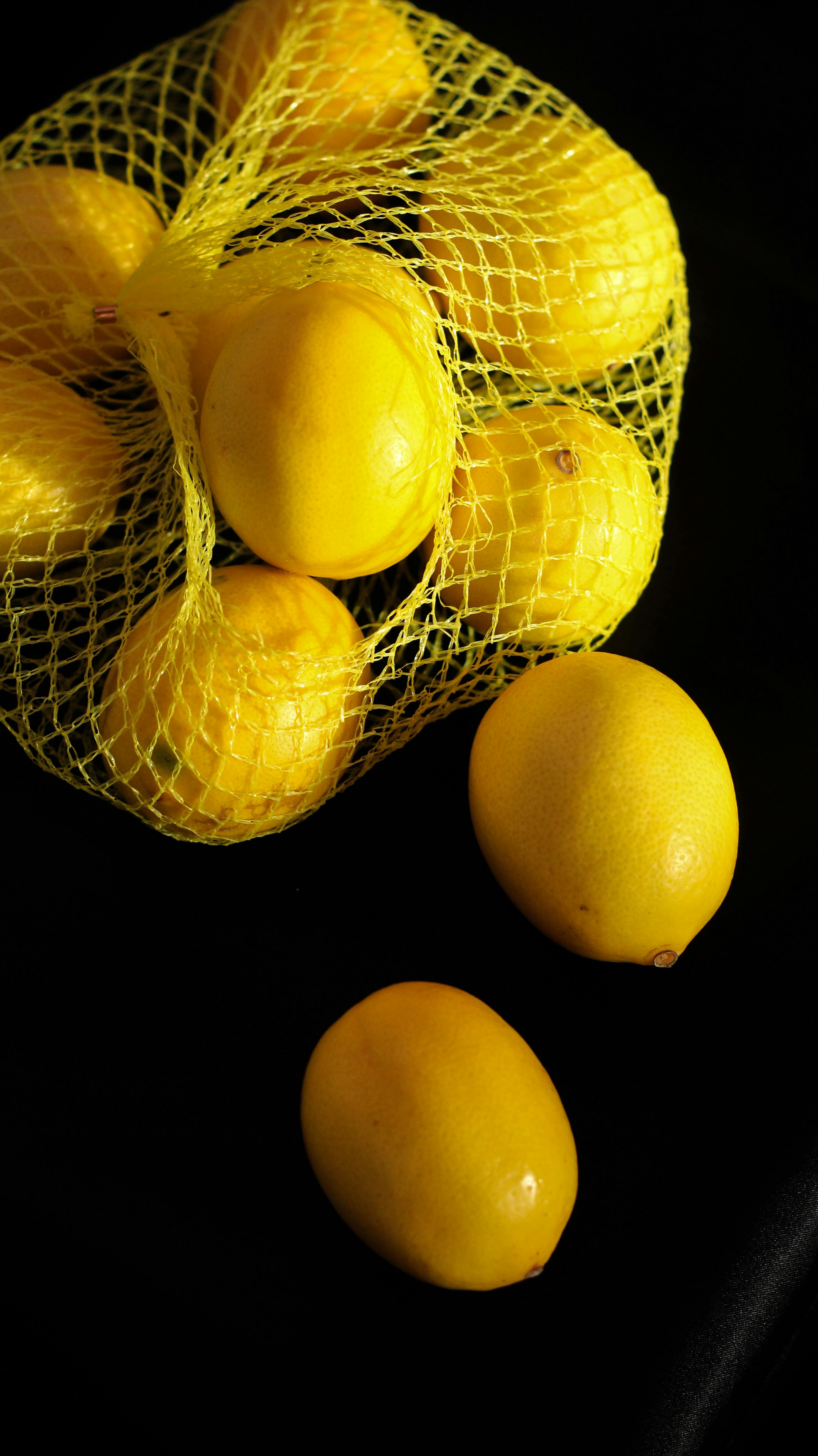 Close Up Shot of Lemons on the Tree · Free Stock Photo
