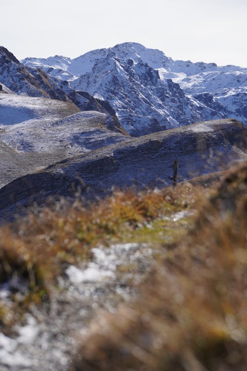Alpler, dağ yürüyüşü, dağlar içeren Ücretsiz stok fotoğraf
